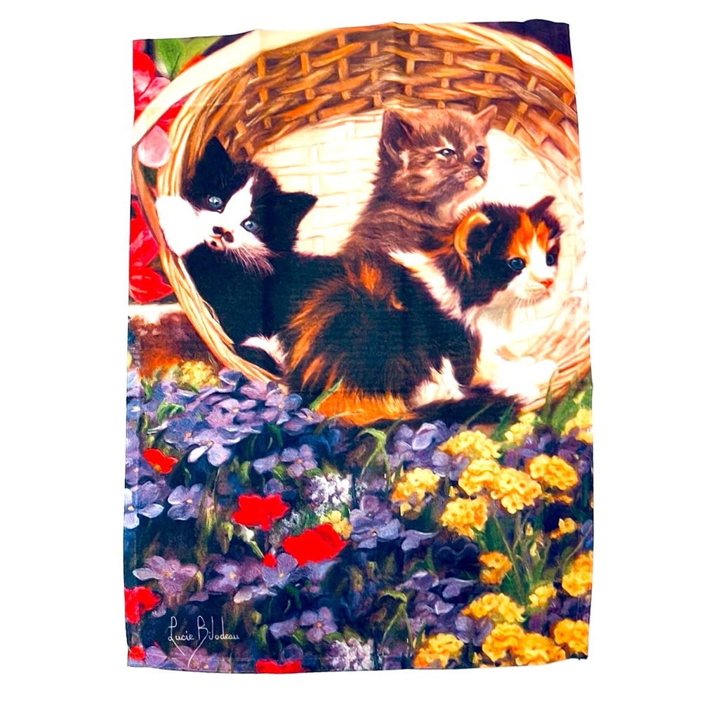 Outdoor Kitten Flag
